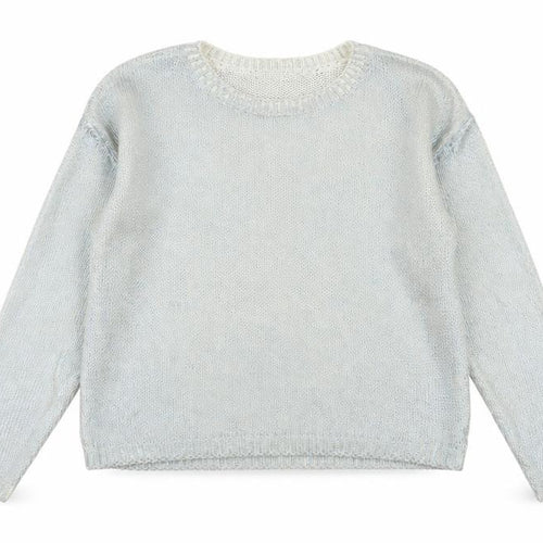H&M Girls Blue  Knit Pullover Jumper Size 11-12 Years