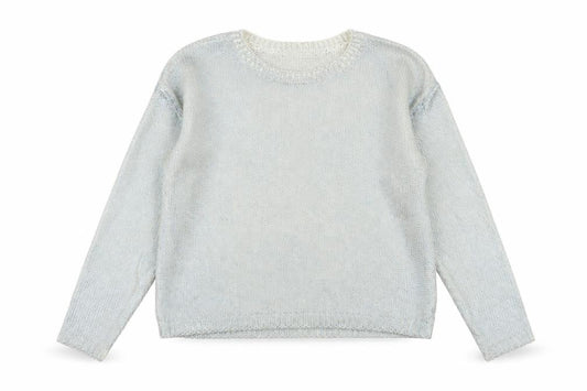 H&M Girls Blue  Knit Pullover Jumper Size 11-12 Years