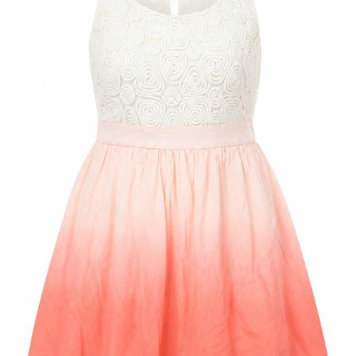 Blue Vanilla Womens Pink   Skater Dress  Size 8
