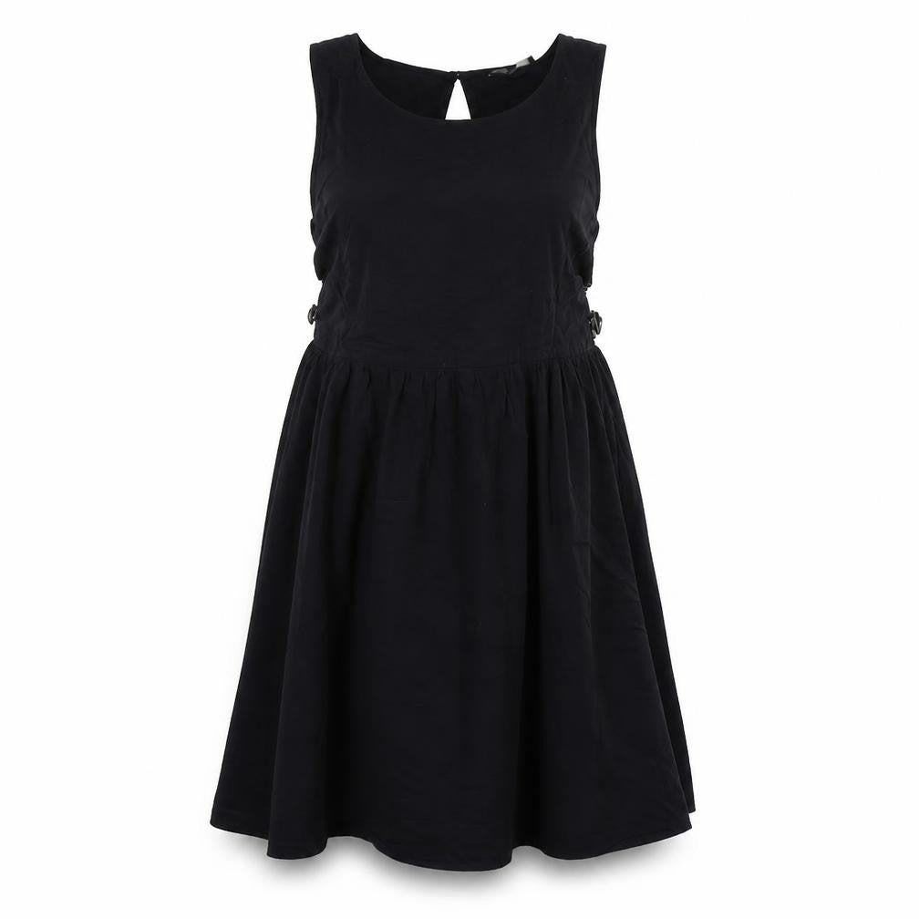 FOREVR 21 Womens Black   Skater Dress  Size M
