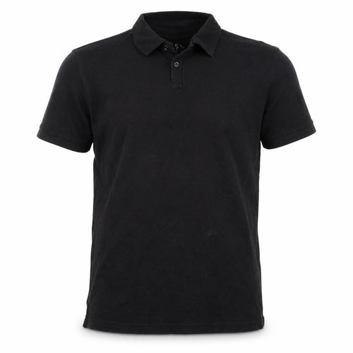 Easy Mens Black    Polo Size M