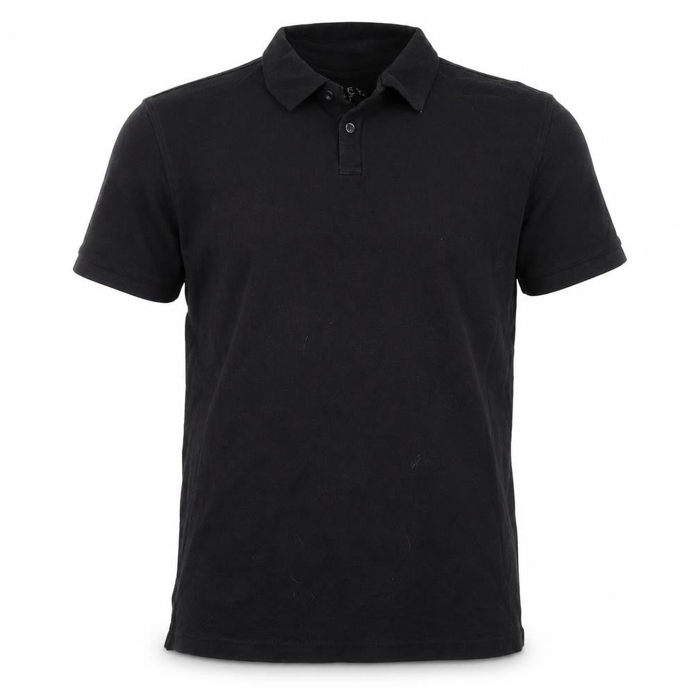 Easy Mens Black    Polo Size M