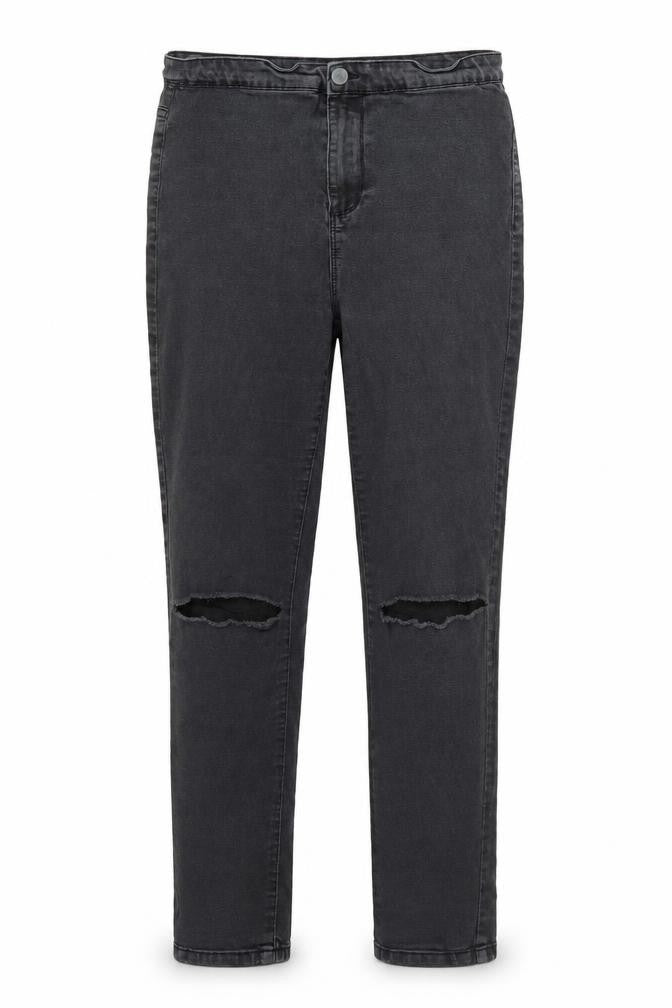 Denim & Co. Womens Black   Straight Jeans Size 14 L31 in