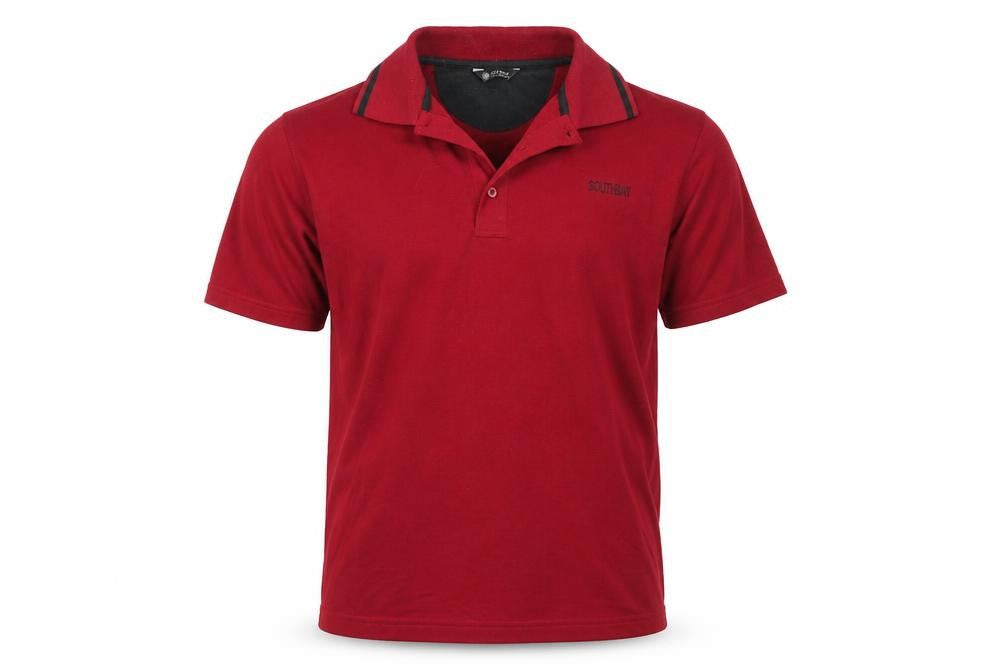 Southbay Mens Red    Polo Size M