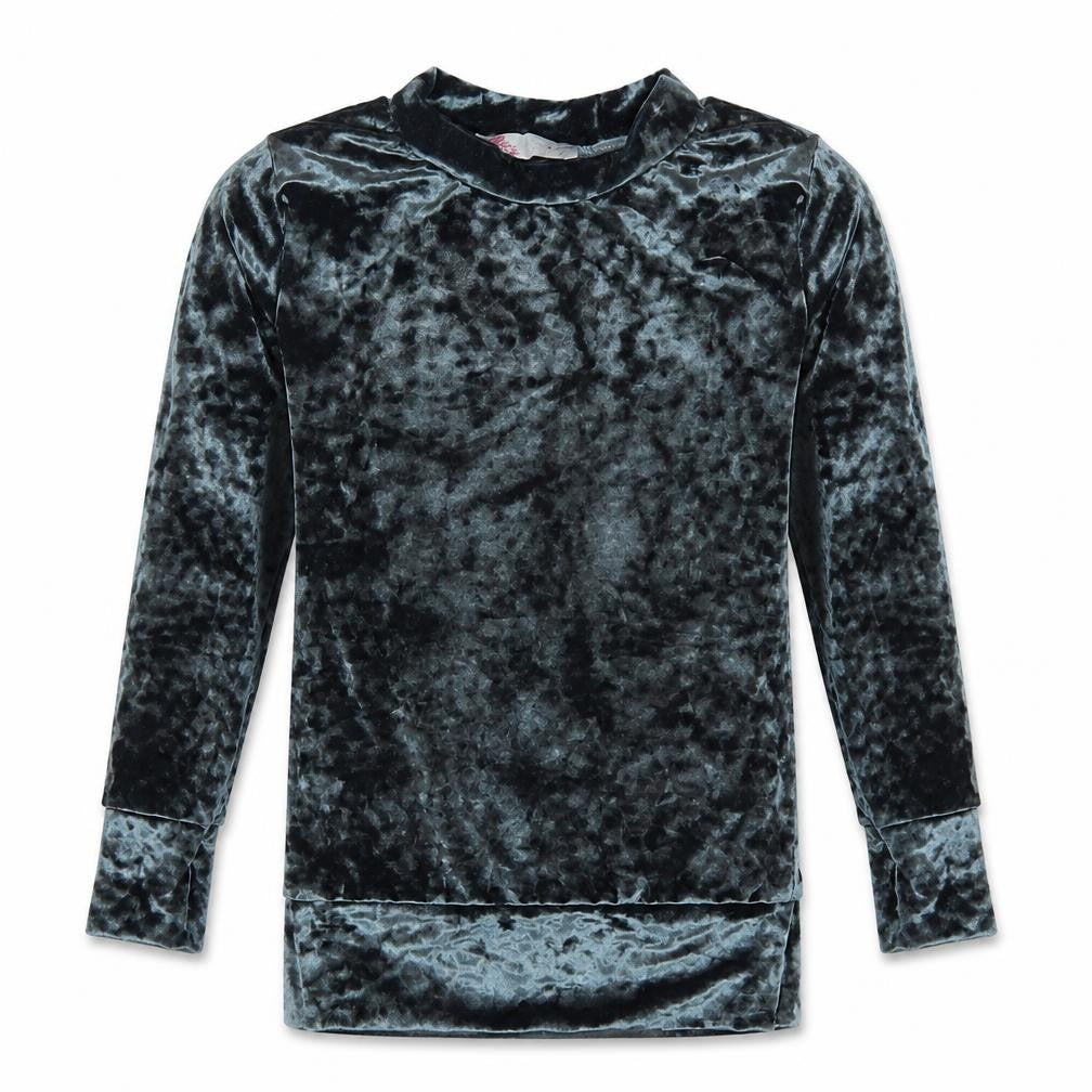 Silk Girls Blue   Pullover Sweatshirt Size 5-6 Years