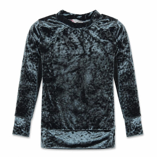 Silk Girls Blue   Pullover Sweatshirt Size 5-6 Years