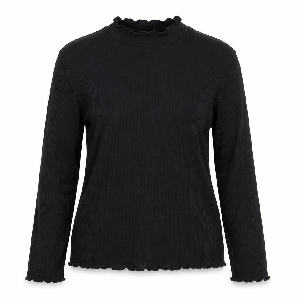 Pretty Little Thing Womens Black   Basic T-Shirt Size 12