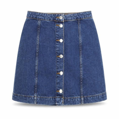 Topshop Womens Blue   Maxi Skirt Size 28 in