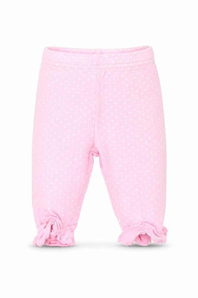 George Girls Pink Polka Dot Jogger Leggings Size 0-3 Months