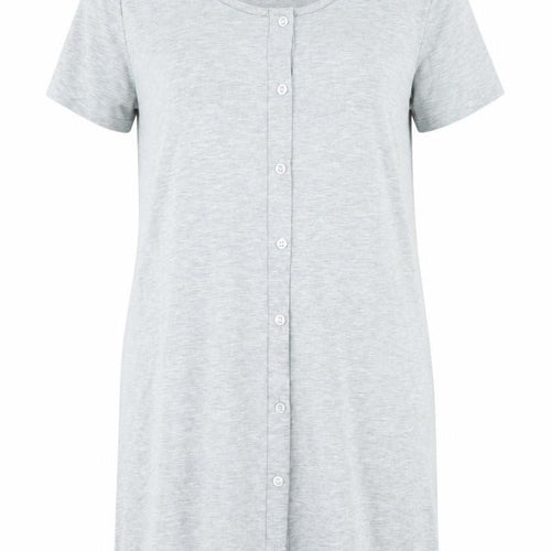 Boohoo Womens Grey   Basic T-Shirt Size 10