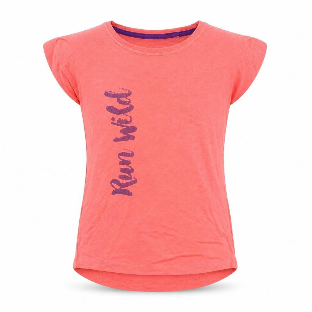 Zakti Girls Pink   Basic T-Shirt Size 7-8 Years