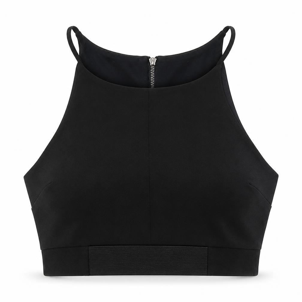 Topshop Womens Black   Basic Tank Size 6