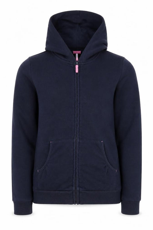 scare Girls Blue   Full Zip Hoodie Size 12-13 Years