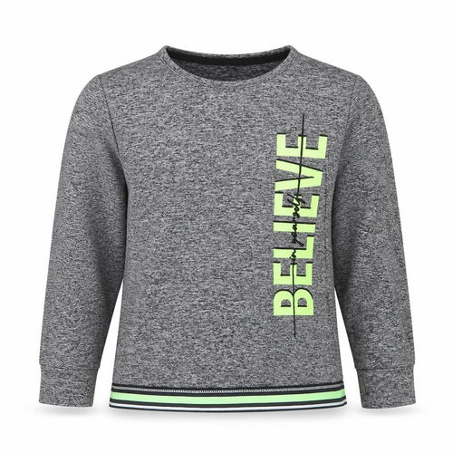 George Boys Grey Striped  Pullover Sweatshirt Size 8-9 Years  - believe