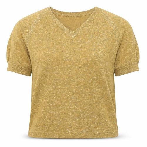 Preworn Womens Yellow  Knit Pullover Jumper Size 8