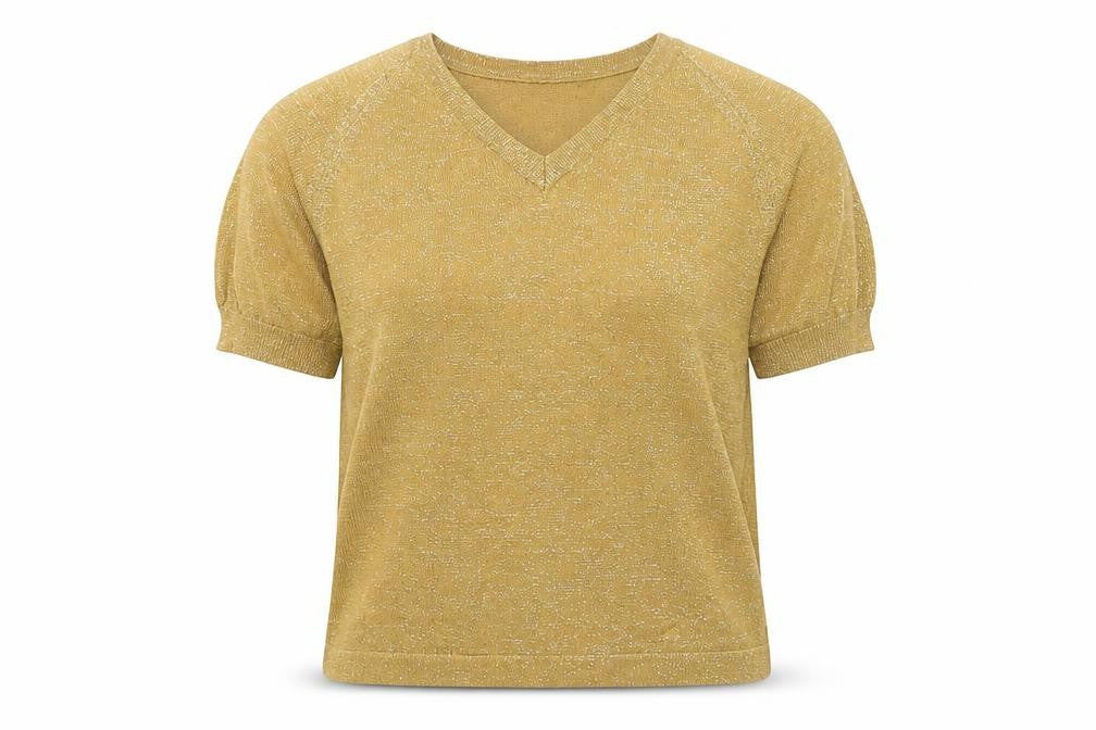 Preworn Womens Yellow  Knit Pullover Jumper Size 8