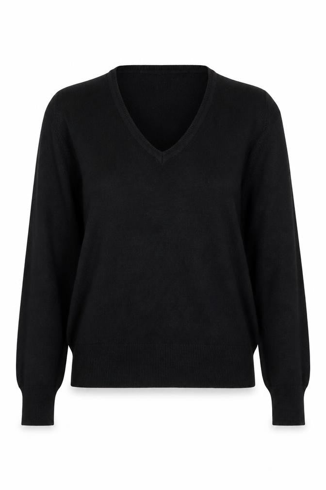 MK One Womens Black  Knit Pullover Jumper Size S