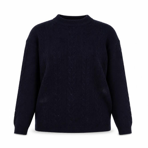 Classics Womens Blue  Knit Pullover Jumper Size 16