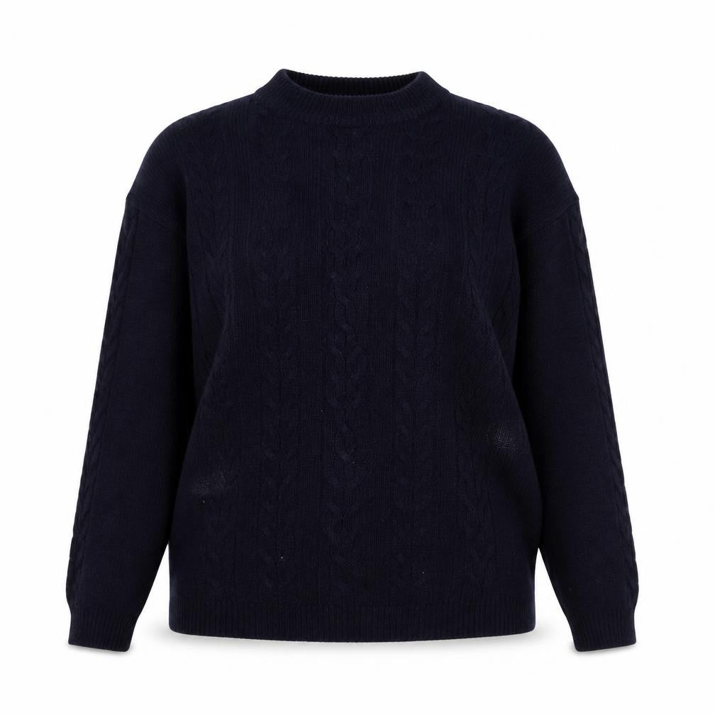Classics Womens Blue  Knit Pullover Jumper Size 16
