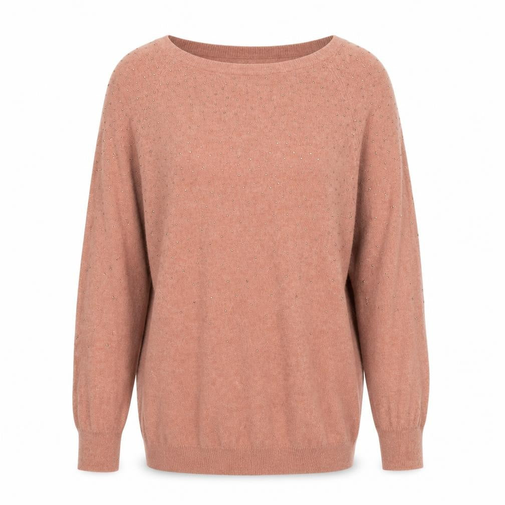 Next Womens Orange  Knit Pullover Jumper Size 10