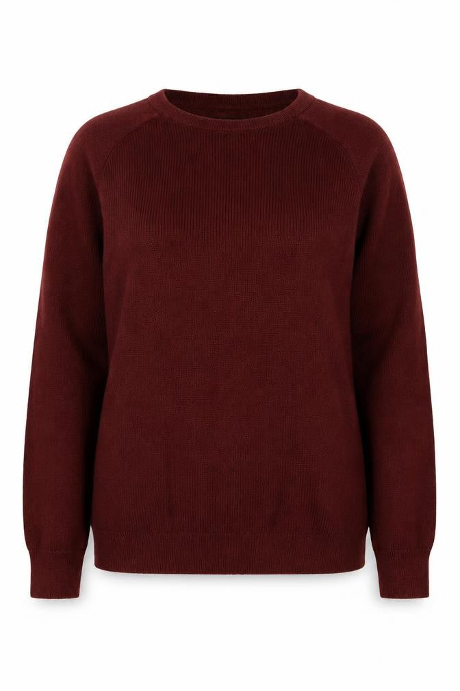 George Womens Orange  Knit Pullover Jumper Size M