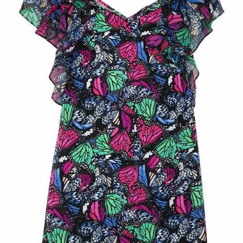 George Womens Multicoloured Animal Print  Fit & Flare  Size 10