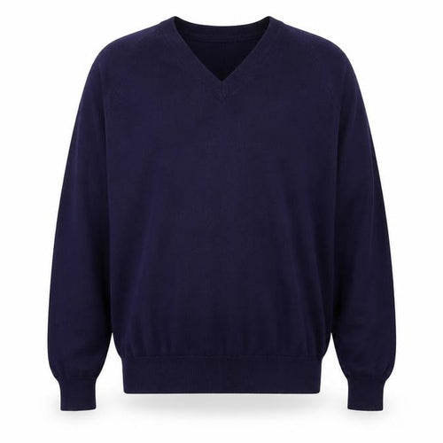 Classics Mens Blue  Knit Pullover Jumper Size XL