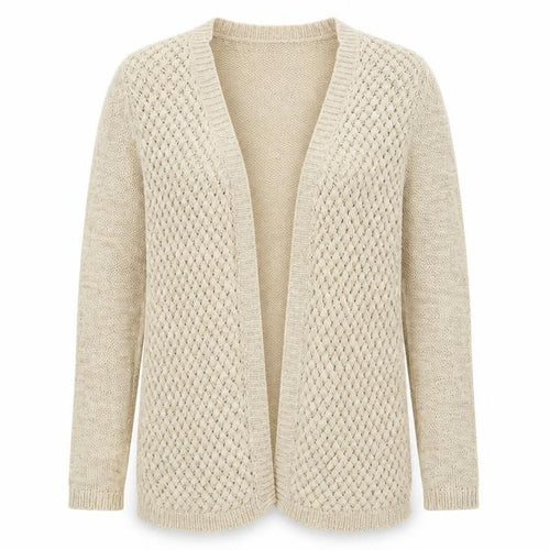 LUXE  Womens Blue  Knit Cardigan Jumper Size L