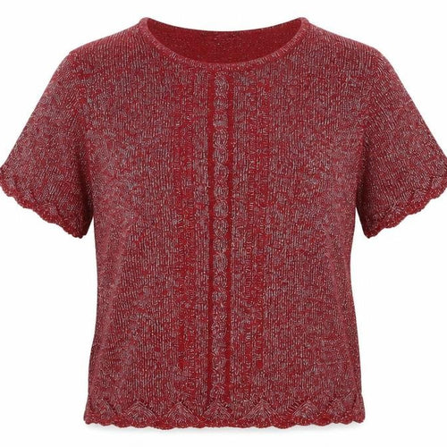 Bonmarché Womens Red  Knit Pullover Jumper Size S
