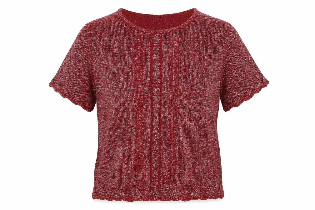 Bonmarché Womens Red  Knit Pullover Jumper Size S