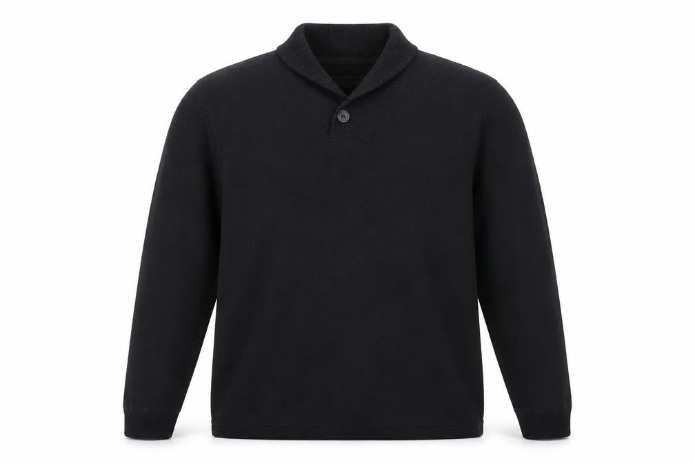 Marks and Spencer Mens Black   Pullover Jumper Size M