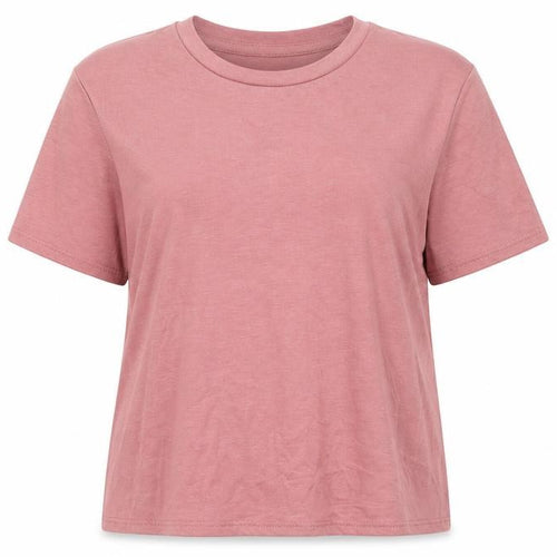 Bella + Canvs Womens Pink   Basic T-Shirt Size M