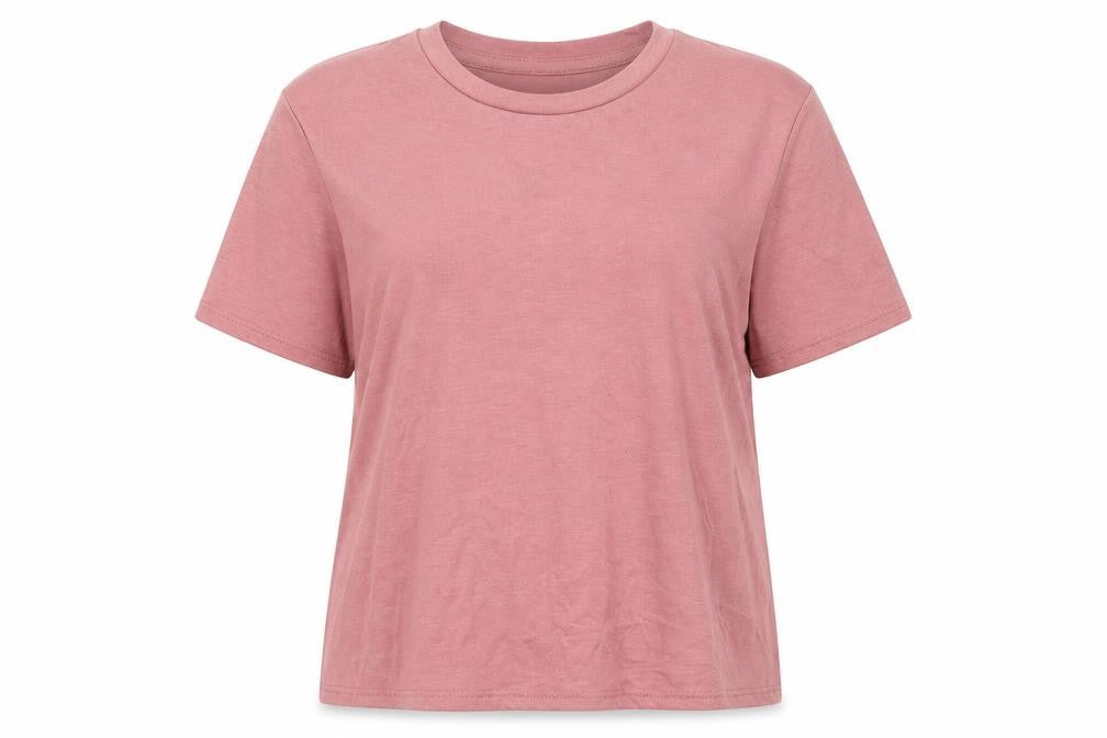 Bella + Canvs Womens Pink   Basic T-Shirt Size M