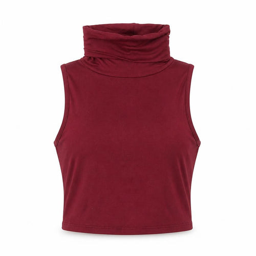 Missguided Womens Purple   Basic Tank Size 8  - CROPPED