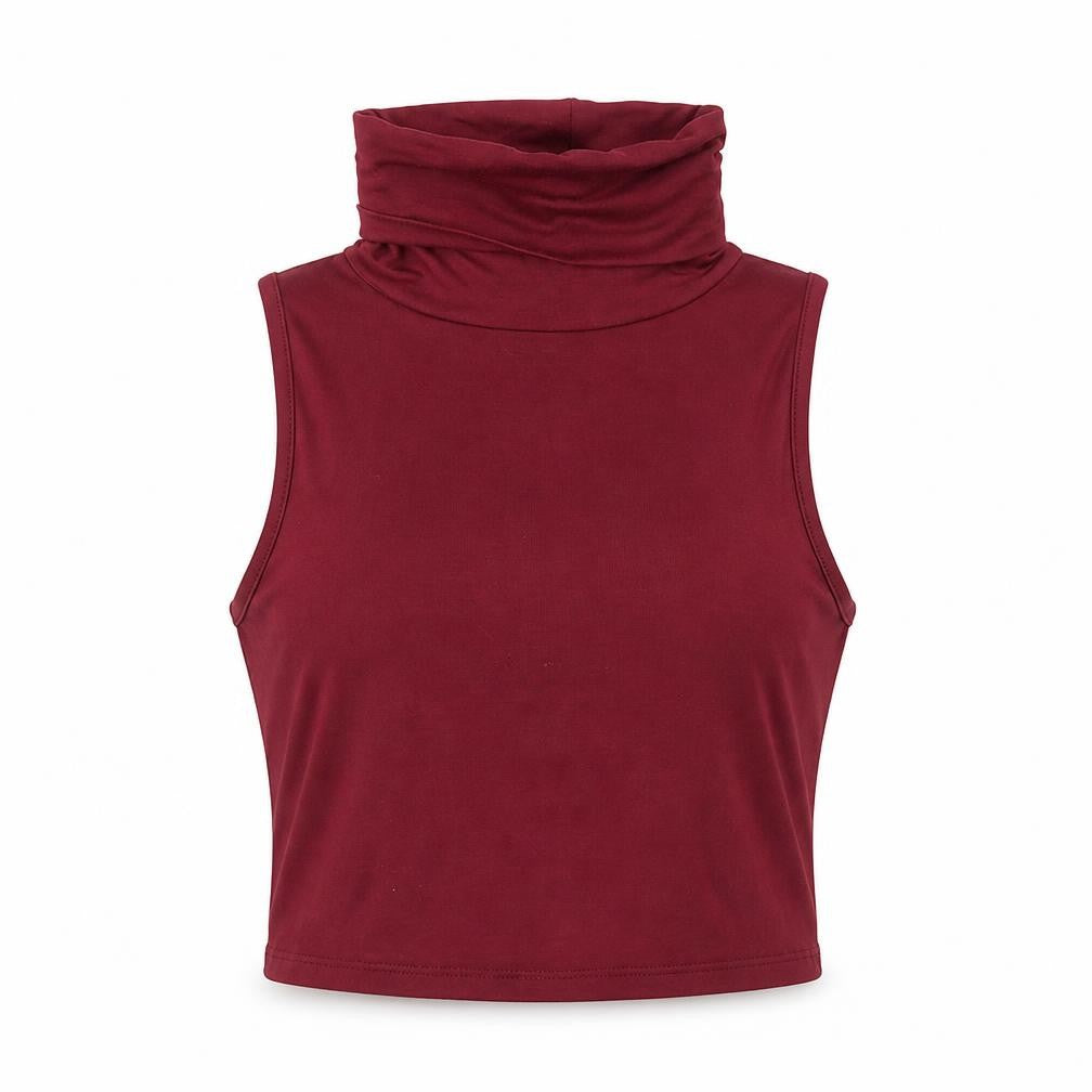 Missguided Womens Purple   Basic Tank Size 8  - CROPPED