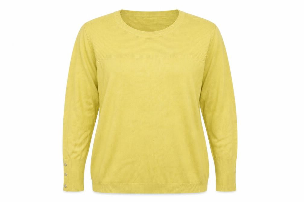 Marks and Spencer Womens Yellow   Pullover Jumper Size 18