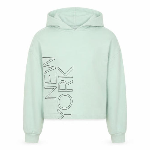 George Girls Green   Pullover Hoodie Size 10 Years  - NEW YORK