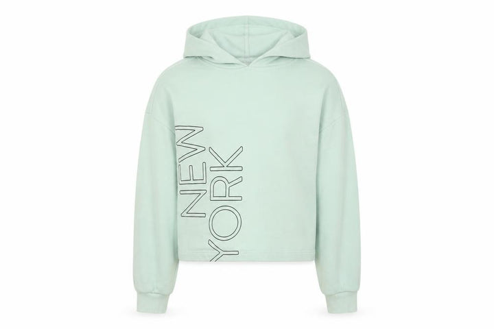 George Girls Green Pullover Hoodie Size 10 Years - NEW YORK