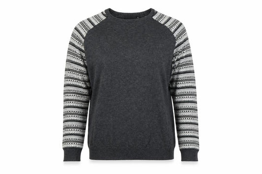 Front view of ASOS women’s grey jumper, size S