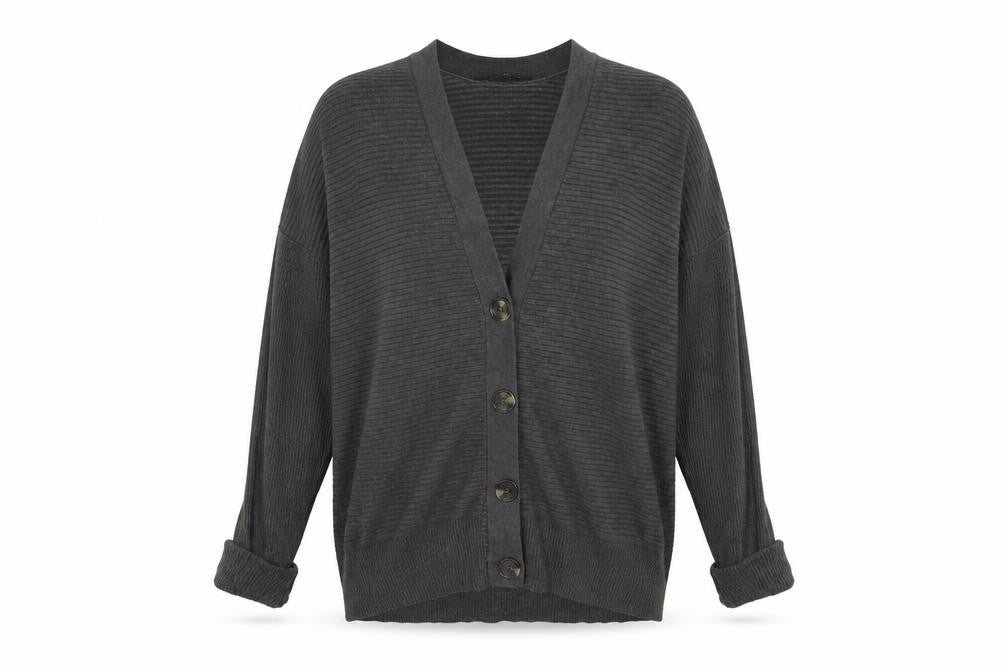 F&F Womens Grey   Cardigan Jumper Size XS