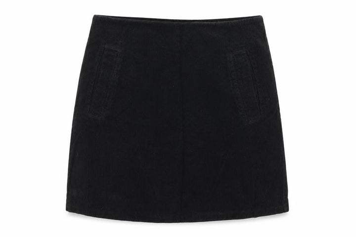 New Look Womens Black A-Line Skirt Size 10