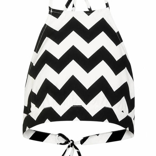Preworn Womens Black   Cropped Blouse Size S