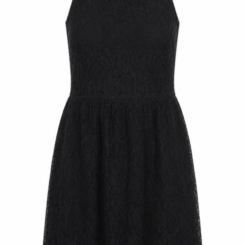 Glamourous Womens Black   Skater Dress  Size 8