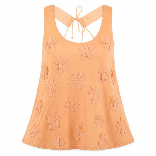 Topshop Womens Orange   Basic Blouse Size 10