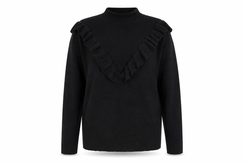 New Look Womens Black   Pullover Jumper Size S