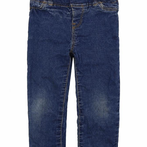 Gap Baby Blue  Denim Snow Pants Jeans Size 3-6 Months