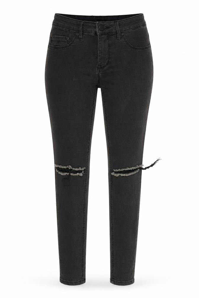 Res Denim Womens Black  Denim Jegging Jeans Size 25 in L30 in
