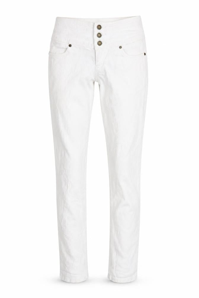 John Baner Womens White  Denim Skinny Jeans Size 8 L34 in