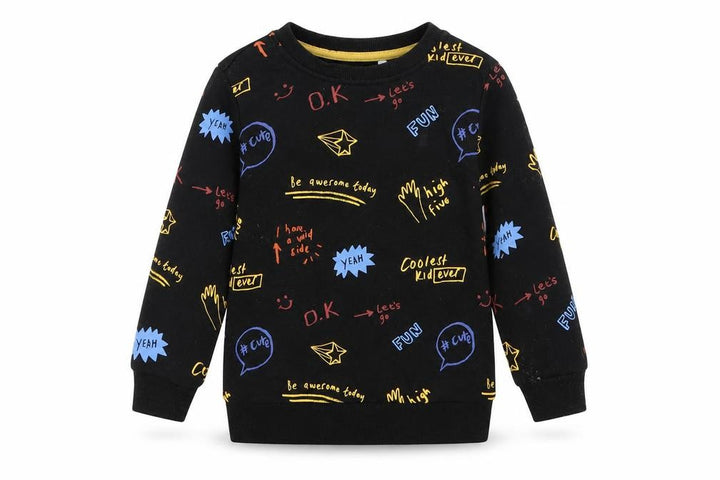 George Boys Black Pullover Sweatshirt Size 2 Years