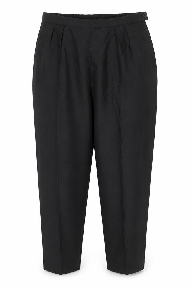 Classics Womens Black  Rayon Trousers  Size 18 L25 in